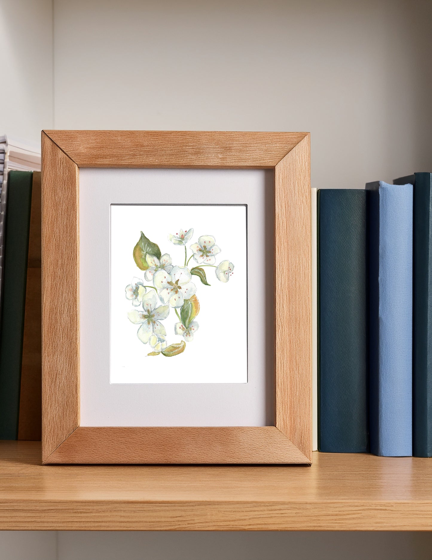 White Crabapple Blossoms