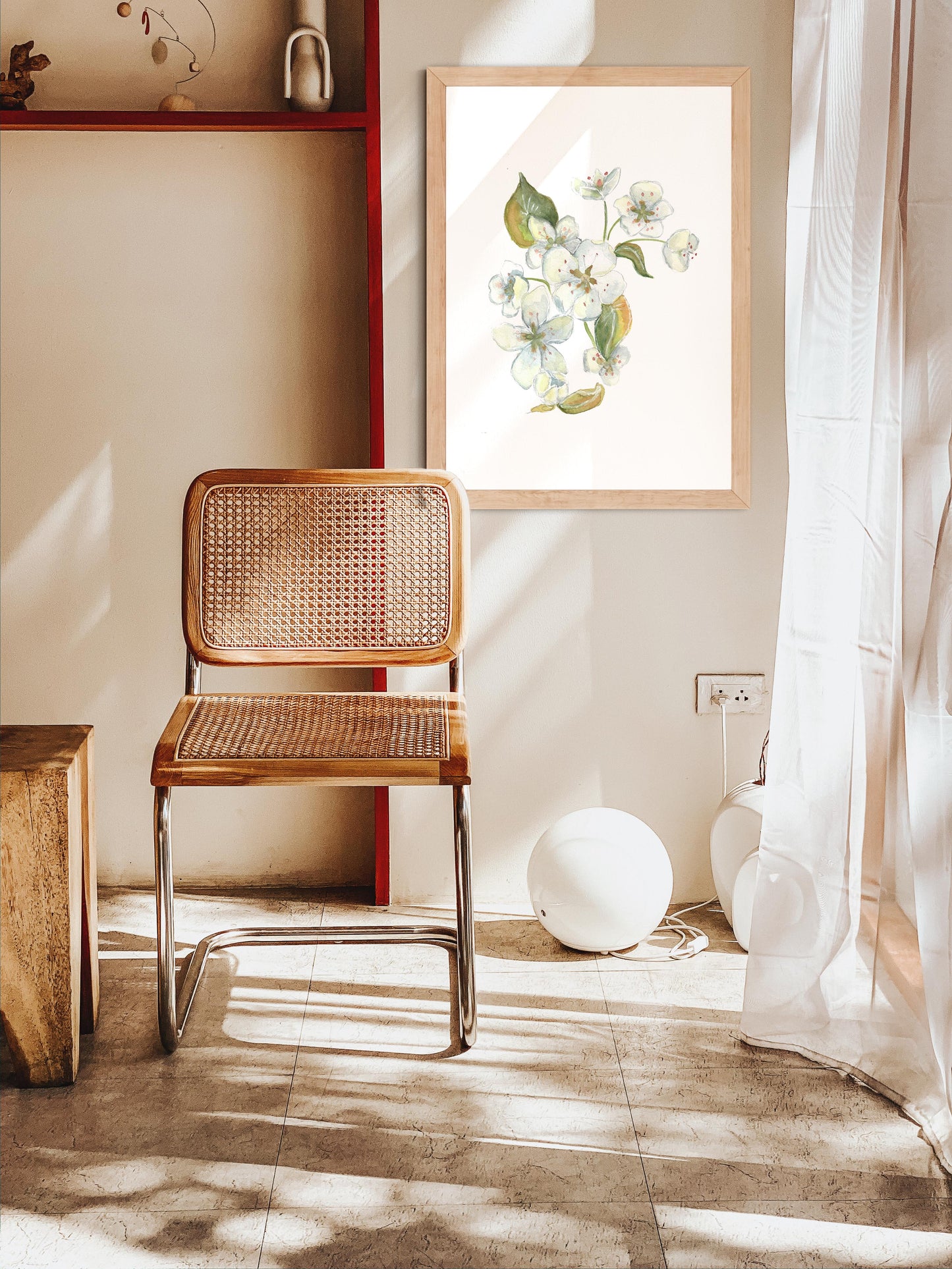 White Crabapple Blossoms